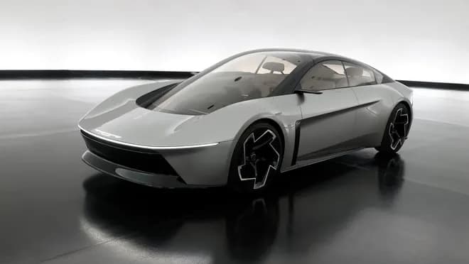 Courtesy Chrysler The Chrysler Halcyon concept car.