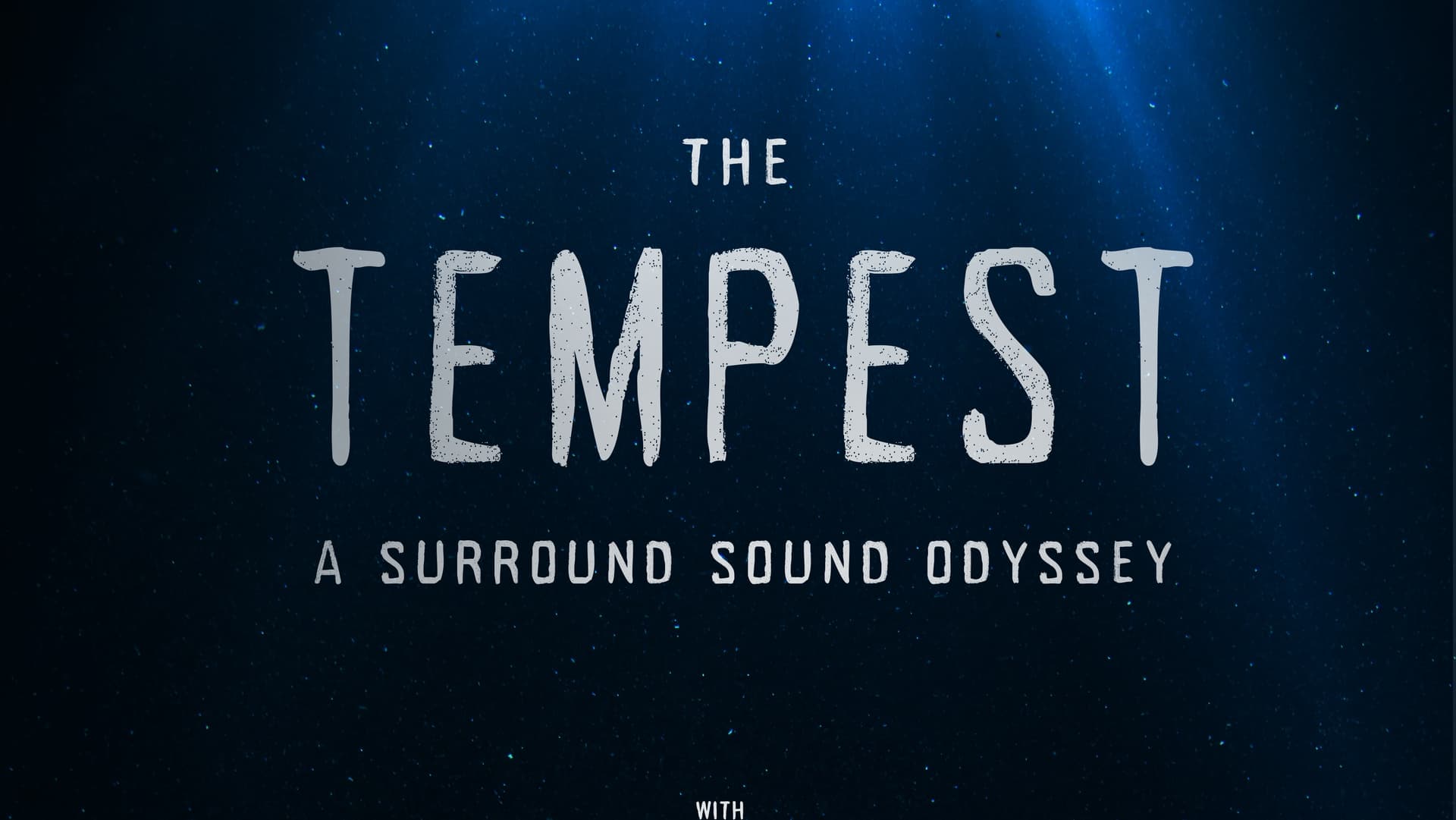 Via Knock at the Gate Detail of artwork for 'The Tempest: A Surround-Sound Odyssey.'